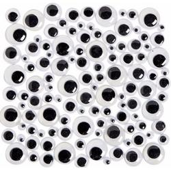 300x Googly eyes voor knutselen | 7mm
